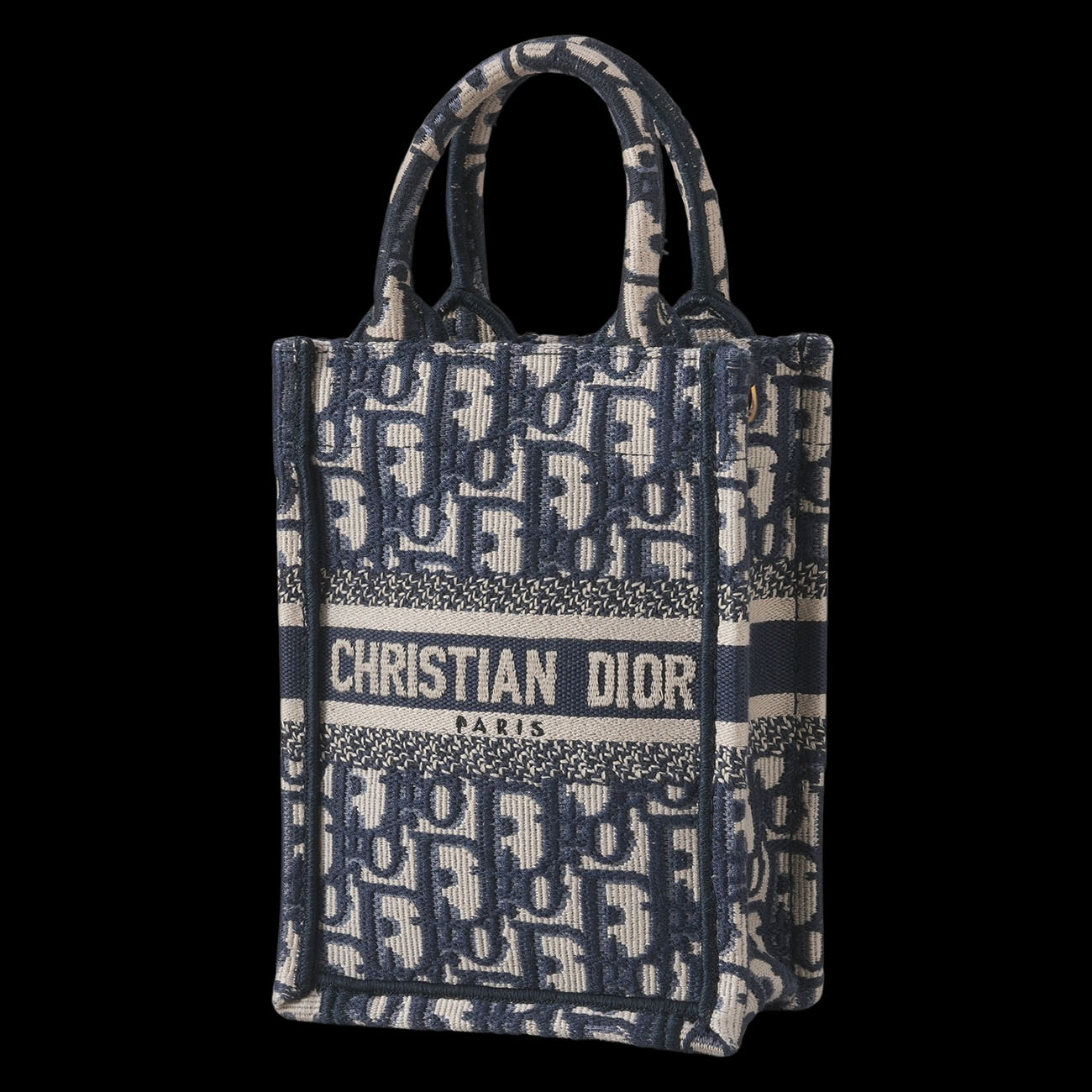 CHRISTIAN DIOR(USED)디올 오블리크 북토트 폰홀더백 미니